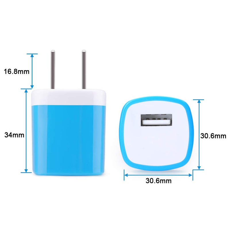[Australia - AusPower] - Type C Charger Compatible for LG Stylo 6 5 4,Moto G Stylus/Play/Power, Samsung Galaxy S22 Ultra 5g/S21/S20 Ultra 5g 10/9,Note 21/20/10/9/8,Single Port USB Wall Charger Block + 6ft USB C Phone Charger 