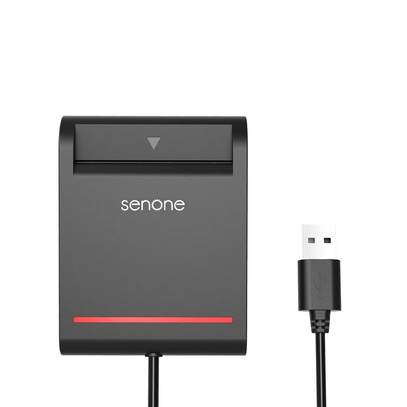 [Australia - AusPower] - Senone CAC Card Reader Military,CAC Reader Military,DOD Military USB Common Access CAC Smart Card Reader ,Compatible with Windows, Mac OS and Linux 