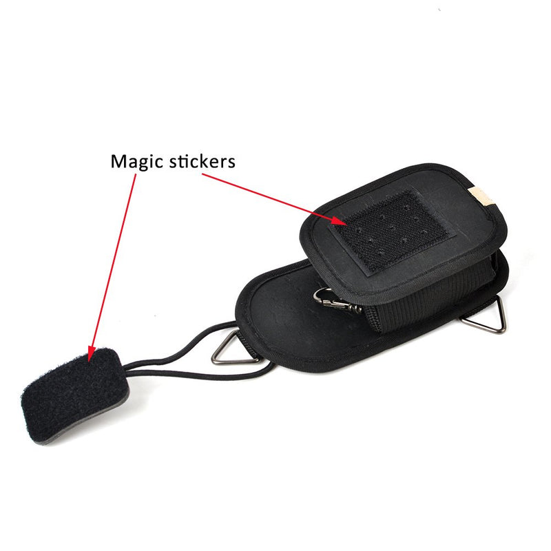 [Australia - AusPower] - HYS Universal Adjustable Medium Size Holster Pouch Bag for Handheld CB Radio GPS Kenwood Yaesu Icom Motorola baofeng UV5R UV82 TYT HYT (2 Packs) 