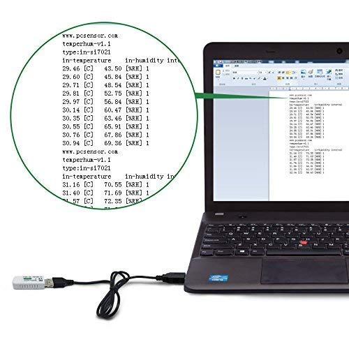 PCsensor USB Temperature Humidity Meter with External Probe(TEMPerX232)