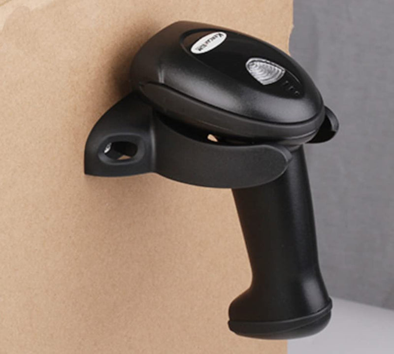 [Australia - AusPower] - Barcode Scanner Holder, Barcode Scanning Bar-Code Reader Holder Rack Bracket Wall Mount Fit for Most Scanner Barcode Scanner Scan Gun Label Reader (B) B 