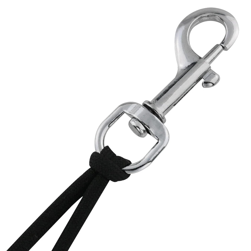 [Australia - AusPower] - ZZLZX 4PCS Stainless Steel Swivel Eye Bolt Flagpole Snap Hook, Flag Snap Clips for Rope, Flagpole, Outdoor Carabiner, Dog Chain, Leather Craft, Sling Rope Spring End Accessories, Silver 