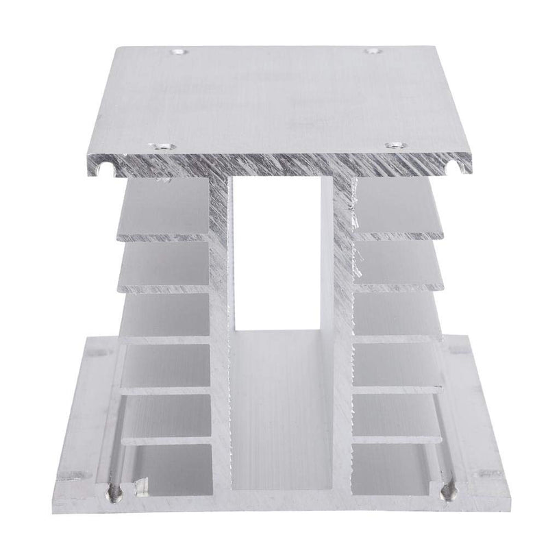 [Australia - AusPower] - 3 Phase Heat Sink Aluminum SSR Heatsink Three Phase Solid State Relay Heat Sink for DIN Installation and Dissipation 