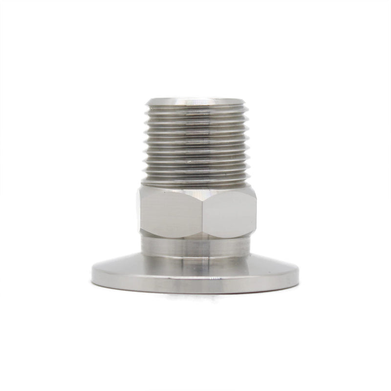 [Australia - AusPower] - QMINOX SS304 KF25 NPT Male Adaptor thread 1/2" NW25 KF Male coupling ISO-KF25 X NPT 1/2" KF25×1/2" 