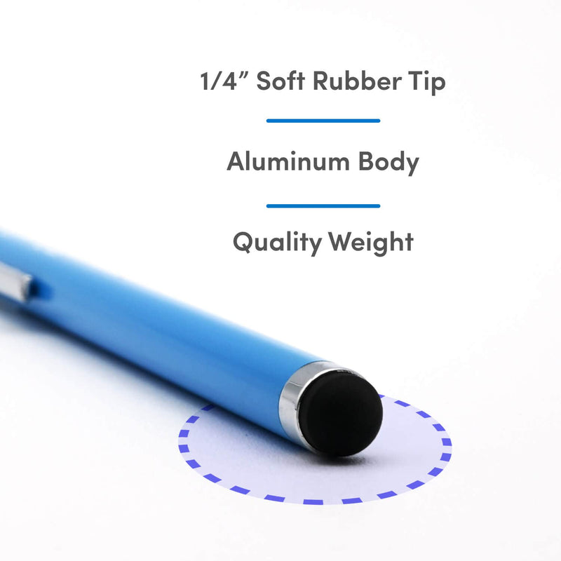 [Australia - AusPower] - GrandPad Stylus Pen for GrandPad Tablet, Rounded ¼” Scratch Resistant Stylus, 5.25” Length, Lightweight and Ergonomically Shaped, Pack of 3 