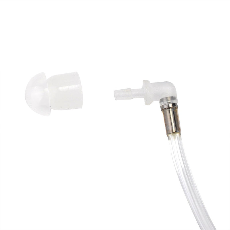 [Australia - AusPower] - KEYBLU Walkie Talkie 2 Pin Earpiece/Headset with Transparent Acoustic Tube Compatible with Kenwood Retevis Baofeng UV-5R BF-888S BF-F8HP BF-F9 UV-82 Surveillance Headphone 