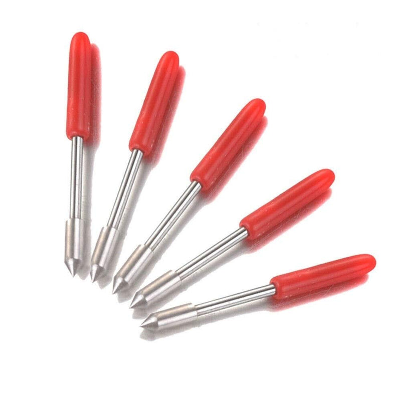 [Australia - AusPower] - 5pcs 45 Degree Roland GCC Vinyl Cutter Cutting Plotter Blade Spare Part 