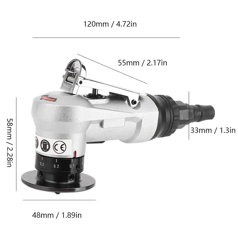 [Australia - AusPower] - KOPO KP-5702 Manual Chamfering Machine Mini Portable Linear Pneumatic Tool Hand-Held 45 Degree Light Weight Elbow 