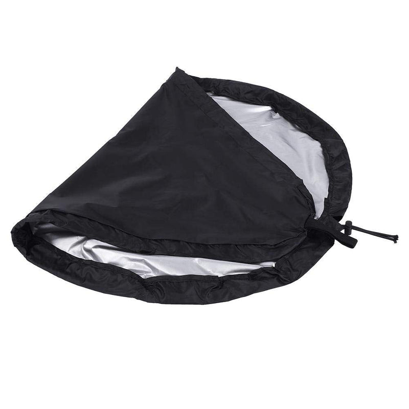 [Australia - AusPower] - Tbest Kayak Cockpit Cover,Universal Fit Blocking Canoe Storage Dust Sunblock Cover Kayak Cockpit Protector for Fishing Boat, Hobie Pro Angler, Rowing Shell & Paddle Board X-Small 