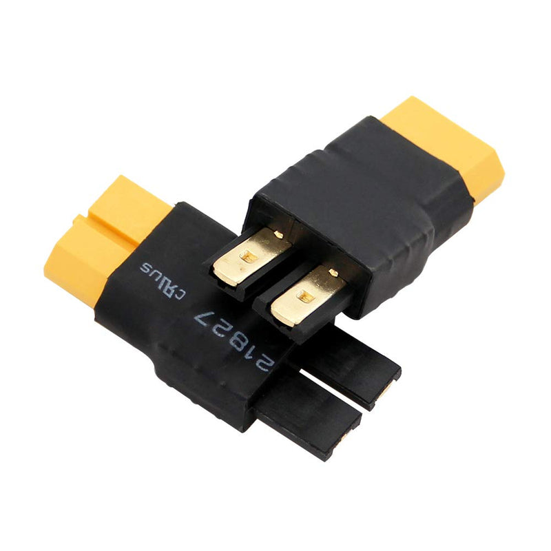 [Australia - AusPower] - 4pcs Compatible with TRX Male to XT60 / XT-60 Female Connector Adapter(BDHI-87) 
