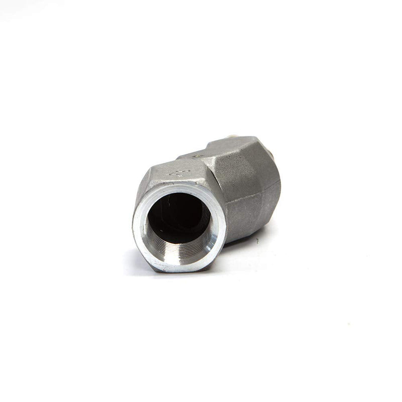 [Australia - AusPower] - 3/4 Inch Fuel Hose Swivel 360 Rotating Connector for Fuel Nozzle Multi Plane Fuel Plane Swivel 