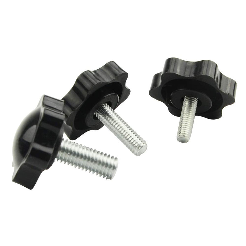 [Australia - AusPower] - WMYCONGCONG 30 PCS Male Thread Screw On Type Knurled Clamping Screw Nuts Knob Handle M5 M6 M8 (32#) 32# 