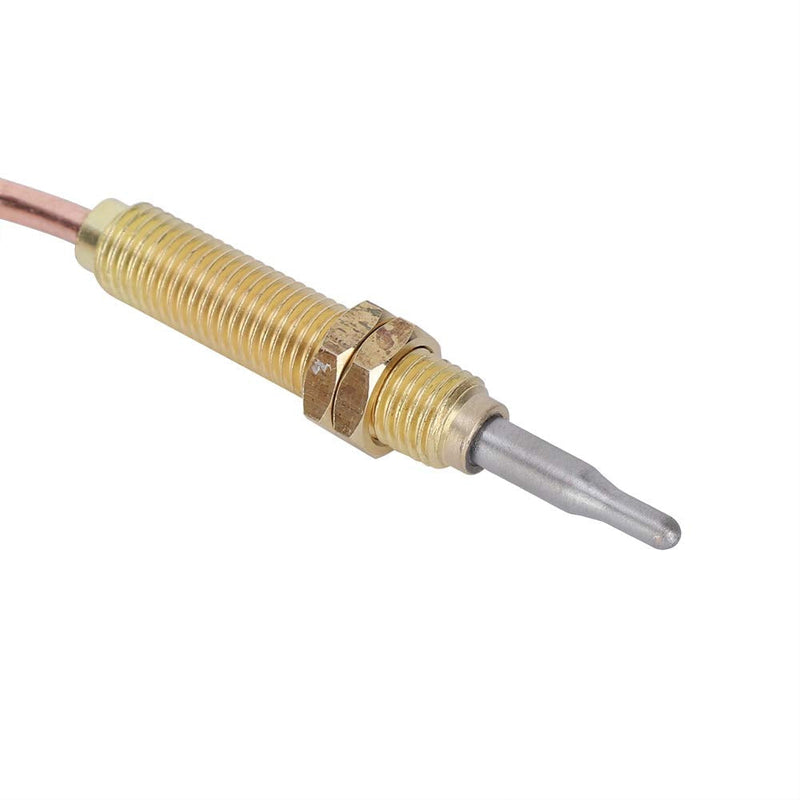 [Australia - AusPower] - Deryang Thread Thermocouple, Fast Response Speed Thermocouple, Highly Sensitive with M8 Tip and Nut for Oven for Gas Heater for Water Heater for Brazier 