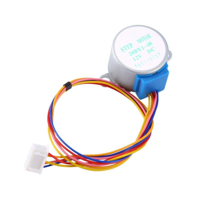 [Australia - AusPower] - DC 12V Gear Motor Encoder Speed Reduction Gearbox Stepper Motor Reducer Replacement Motor 28BYJ-48 Mini Stepper Motor 