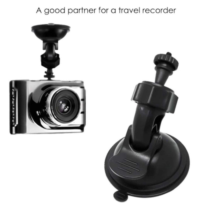 [Australia - AusPower] - fayle Car Video Recorder Suction Cup Mount for Travel Driving, Car Suction Cup Dash Cam Mount for Vehicle Video Recorder on Windshield & Dash Board Black 