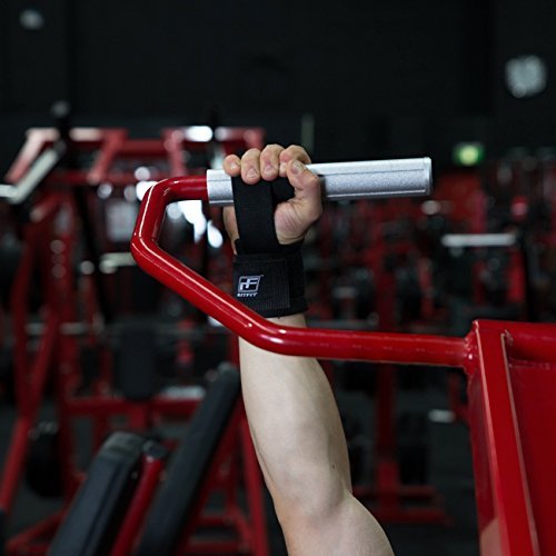 [Australia - AusPower] - RitFit Lifting Straps + Wrist Protector for Weightlifting, Bodybuilding, MMA, Powerlifting, Strength Training ~ Men & Women 