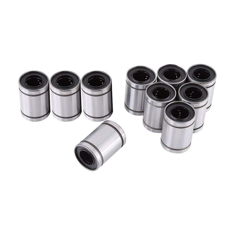 [Australia - AusPower] - 10pcs LM12UU 12mm Linear Motion Ball Bearing Bushing for 12mm Rod 3D Printer CNC Parts 