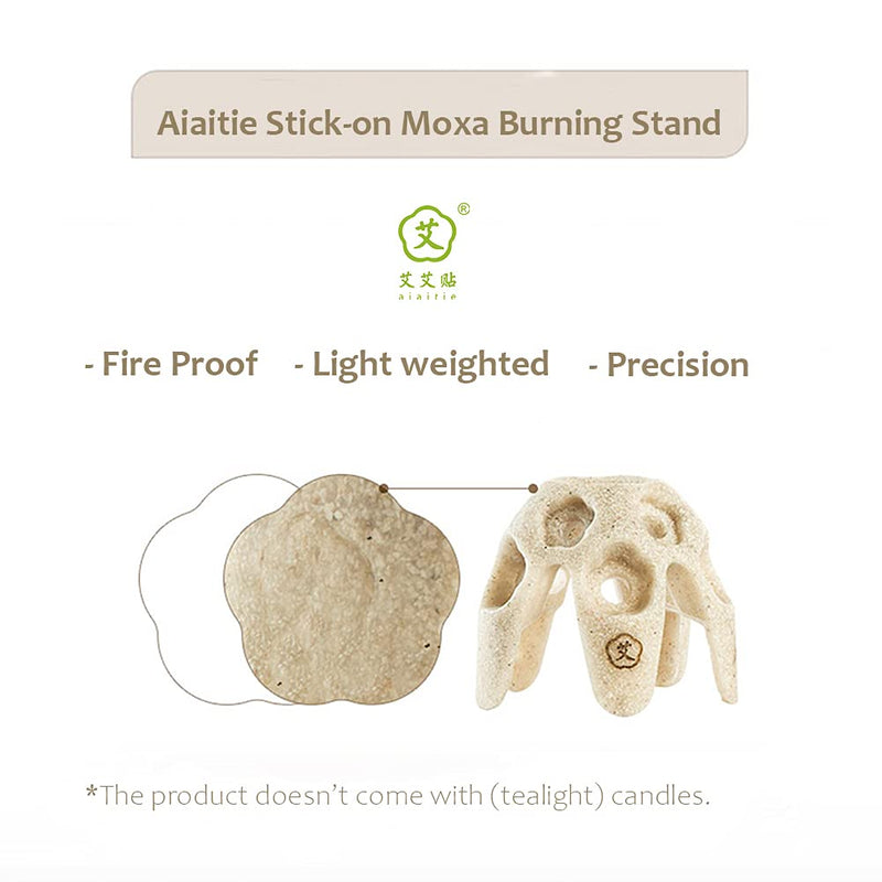 [Australia - AusPower] - Aiaitie Stick On Moxa Moxibustion Lighting Stand Holder to Light 10 Pcs of Aiaitie Brand Stick On Moxa Cones Simultaneously 