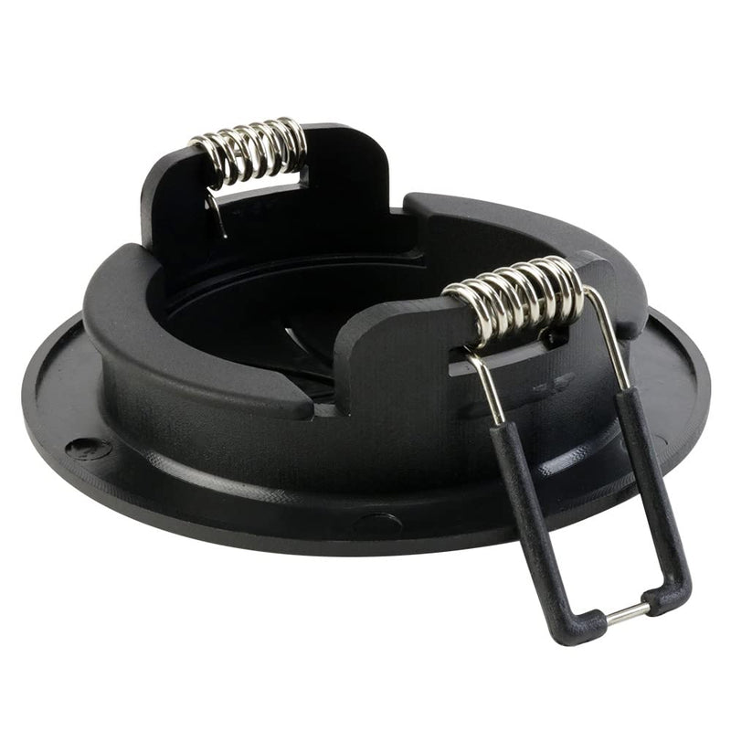 [Australia - AusPower] - Construct Pro Speedy Spring-Lock Cable Pass Through Port | 2 inch Diameter | Black CON6061SPZ 
