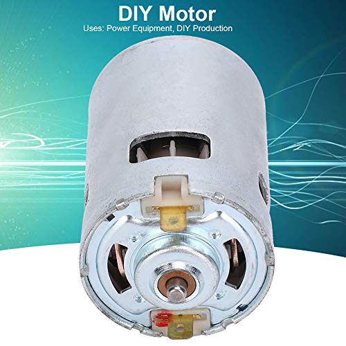 [Australia - AusPower] - DC Motor DC12-24V 280W 885 Gear Motor High Speed Silent Electric Motors Electronic Component Motor for DIY Generator Power Equipment 