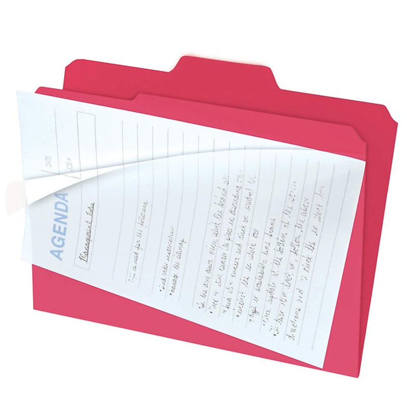 [Australia - AusPower] - Find It Clear View File Folder with Clear Front Sheet, Pack of Six, Assorted Colors (FT07187) 