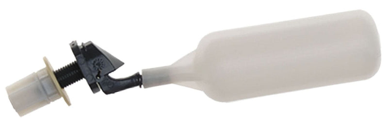 [Australia - AusPower] - Kerick Valve M252 PVC Mini Float Valve, Tank Mount, Fixed Arm, 1.5 gpm at 60 psi, 1/4" Tube 0.25 Inch 