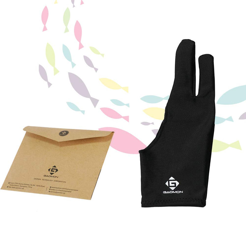 [Australia - AusPower] - GAOMON Two Finger Glove for Ipad Drawing, Tablet Drawing, Oil Painting and Sketch Creation, Free Size Support Left and Right Hand 