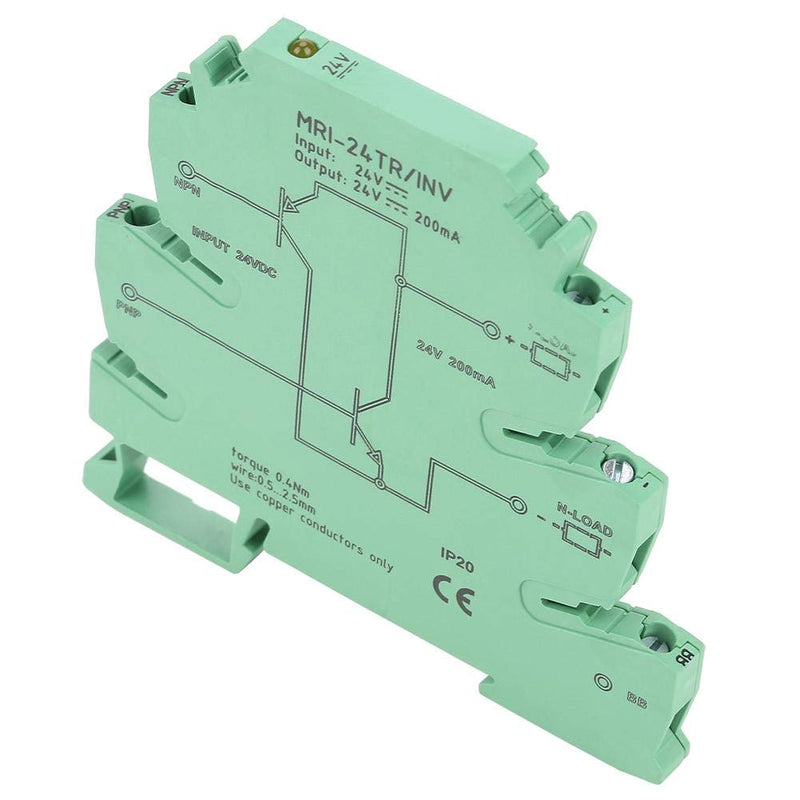 [Australia - AusPower] - NPN PNP Signal Converter, MRI-24TR/INV PLC Sensor Polar IO Level Conversion Module, PNP to NPN Signal Converter Relay 