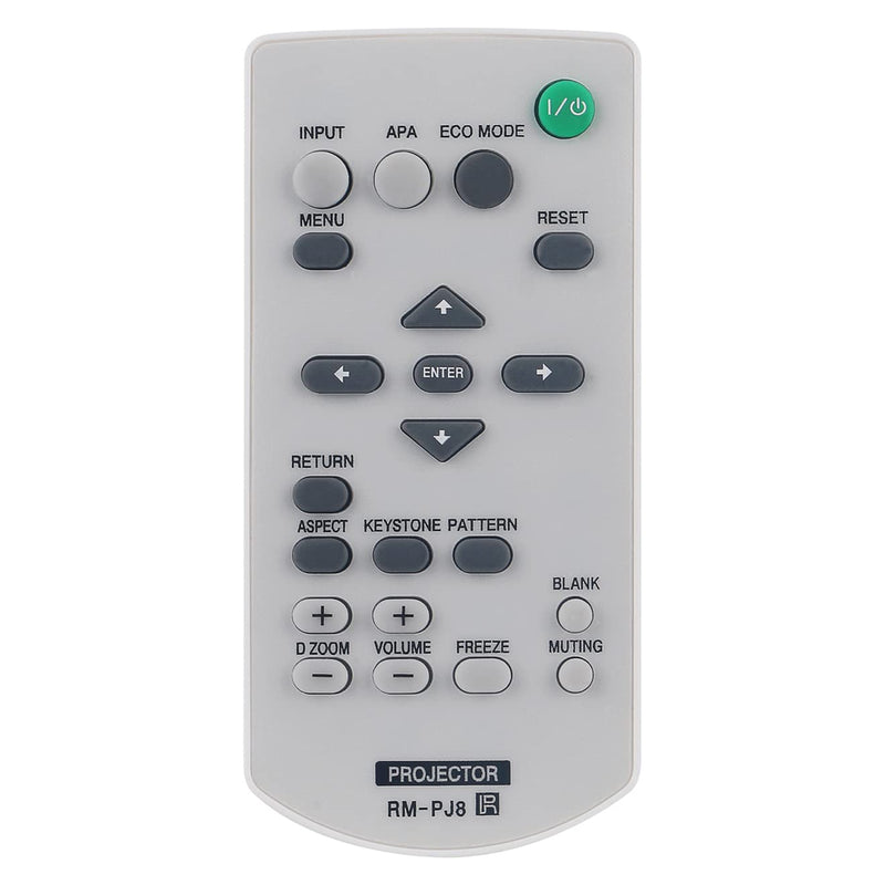 [Australia - AusPower] - RM-PJ8 Replace Remote Control fit for Sony Projector VPL-CH350 VPL-CH375 VPL-CH370 VPL-CH355 VPL-CH353 VPL-CW256 VPL-CW276 VPL-CX236 VPL-CX276 VPL-DW120 VPL-DW122 VPL-DW125 VPL-DW126 VPL-DW127 
