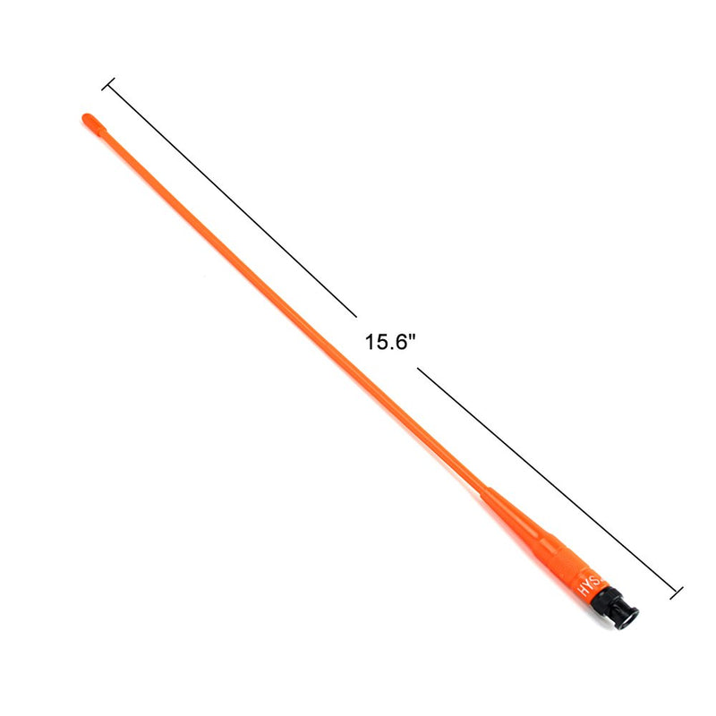 [Australia - AusPower] - HYS-771 144/430 MHz Dual-Band High Gain Handheld BNC 15.6 inches Antenna for ICOM V8 V80 V80E V82 V85 F3S HT-66 VHF/UHF Radio 