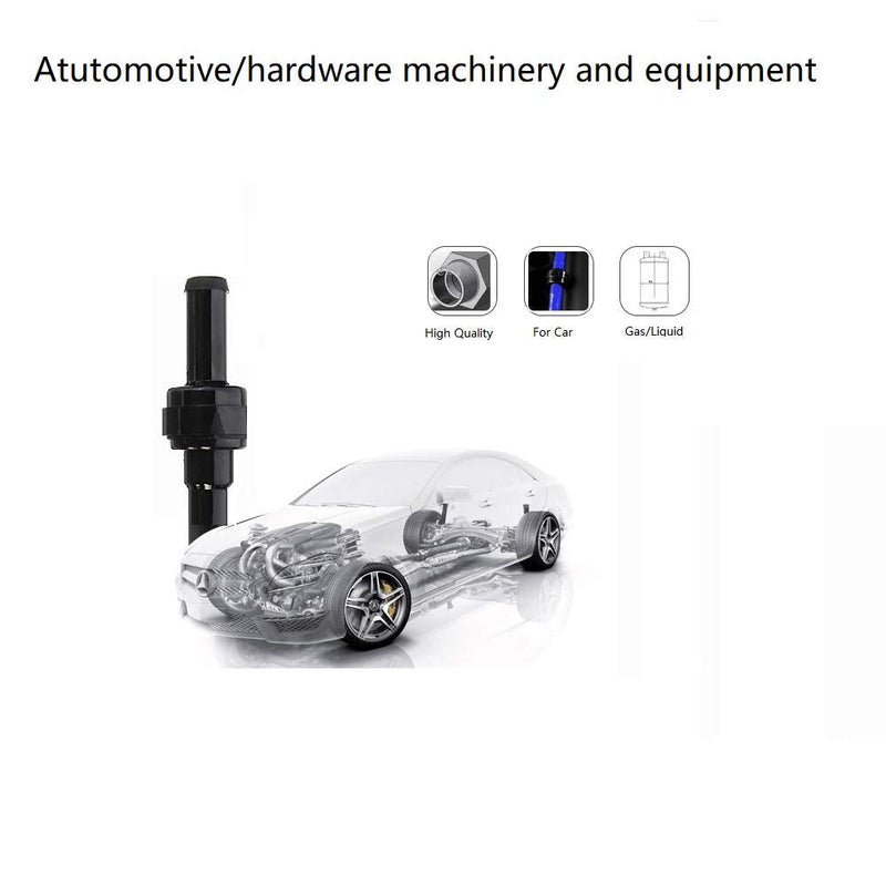 [Australia - AusPower] - BBTUS 5/16" 9mm PA66 Automotive Oil Line Spring Check Valve, Car Fuel Spring Check Valve, High Temperature and Corrosion Resistance one-Way Oil Pump Check Valve 