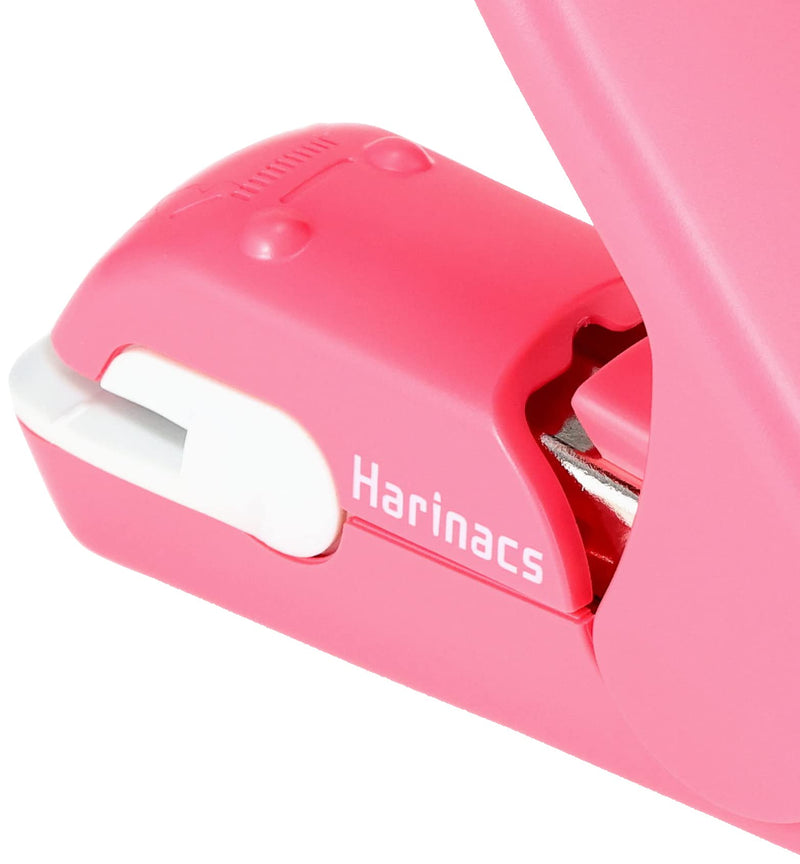 [Australia - AusPower] - Kokuyo Harinacs Press Staple-free Stapler; With this Item, You Can Staple Pieces of Paper Without Making Any Holes on Paper. [Pink]［Japan Import］ (Pink) 