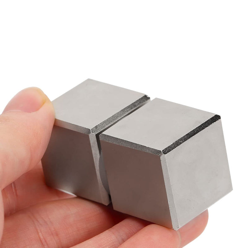 [Australia - AusPower] - 1" Cube Magnets Super Strong Neodymium Magnets Powerful Permanent Rare Earth Magnets Square Cube Magnets for Science Project Building Craft and Office, Pack of 2 
