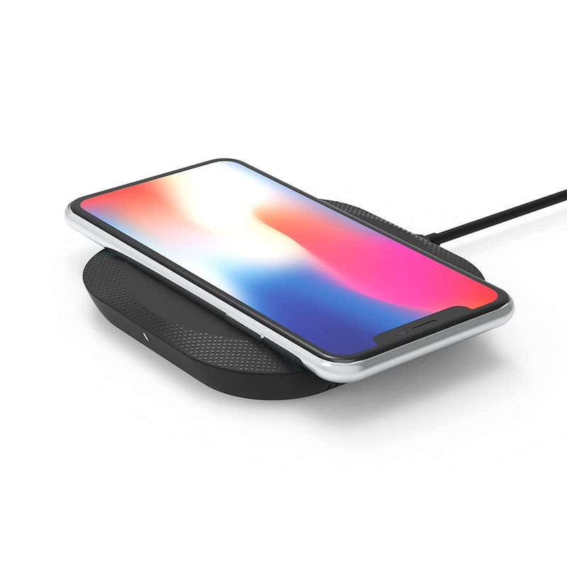 [Australia - AusPower] - PureGear, 15W Qi-Certified Fast Wireless Charging Pad for Galaxy S21,S20,S10,S9,S8,Note 20,10. iPhone 12, 12Pro, 12 Pro Max, SE, 11, 11Pro, 11 Pro Max, Xs Max, XR, XS, X, 8, AirPods Include AC Adapter 