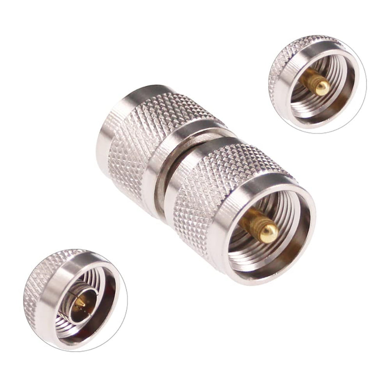 [Australia - AusPower] - RFaha 4pcs N Type Male/Female to UHF PL-259 SO-239 M/F RF Coaxial Adapter Connector Kit(F36-4) 
