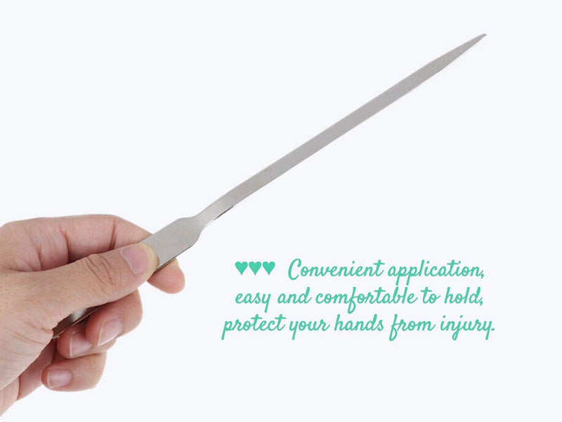 [Australia - AusPower] - 1InTheOffice Letter Opener, Stainless Steel Envelope Opener (4 Pack) (4) 4 