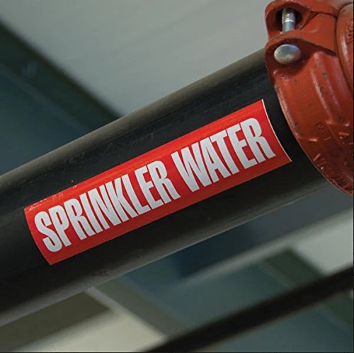 [Australia - AusPower] - Incom - PMR1288F INCOM Manufacturing: Worded Pipe Marking Tape, 2" x 54', "SPRINKLER WATER" SPRINKLER WATER 