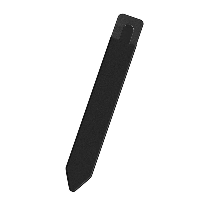 [Australia - AusPower] - BoxWave Stylus Pouch Compatible with Zebra TC77 (Stylus Pouch by BoxWave) - Stylus PortaPouch, Stylus Holder Carrier Portable Self-Adhesive for Zebra TC77 - Jet Black 