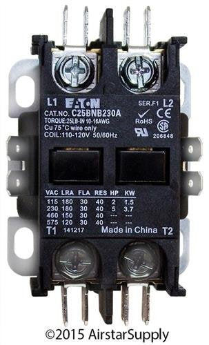 [Australia - AusPower] - Eaton/Cutler Hammer C25BNB230A Contactor, 2-Pole, 30 Amp, 120 VAC Coil Voltage 