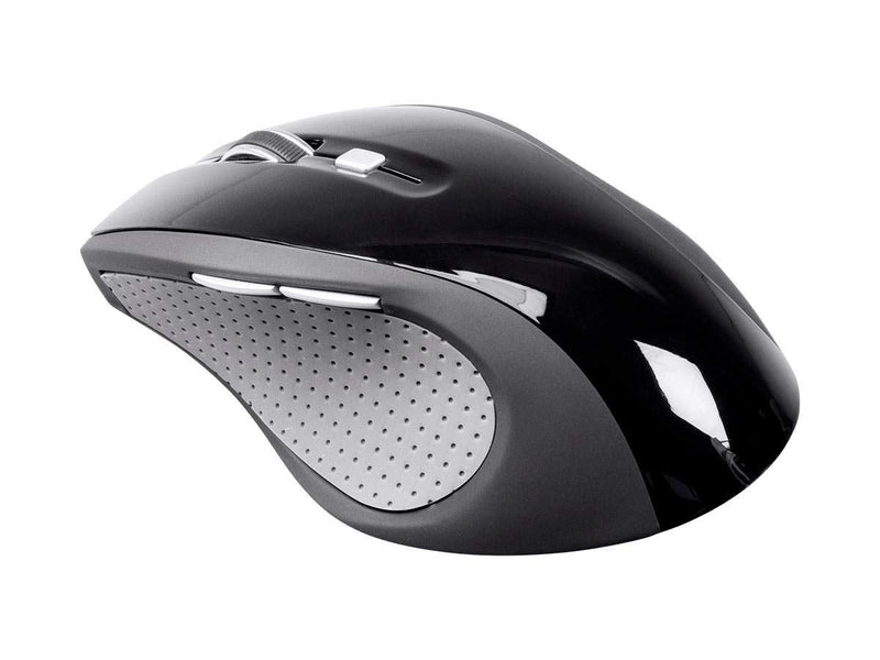[Australia - AusPower] - Monoprice Select Wireless Ergonomic Mouse - Black - Ideal for Work, Home, Office, Computers - Workstream Collection 
