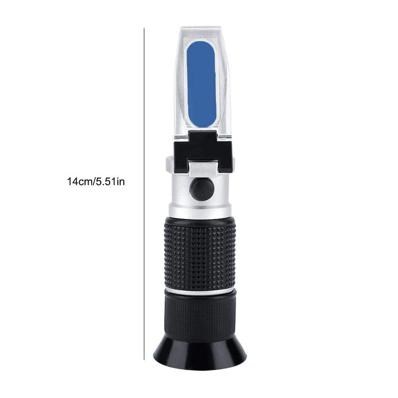 [Australia - AusPower] - Portable Refractometer Professional Hand Held Brix Refractometer 0~90% Specific Food Beer Milk Fruit Juice Sugar Meter Tester 