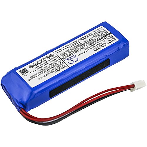 [Australia - AusPower] - Cameron Sino Battery For JBL Charge 3 (2016) Charge 3 (2016) Version, Fits JBL GSP1029102A Li-Polymer 3.70V 6000mAh/22.20Wh 