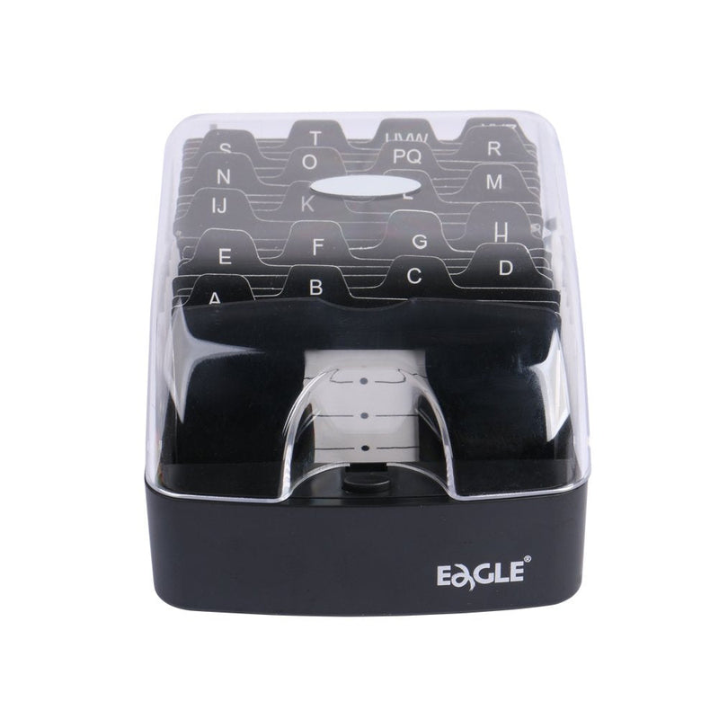 [Australia - AusPower] - Eagle Business Card Holder Case Box Plastic Push-Button Storage up to 350 Cards 