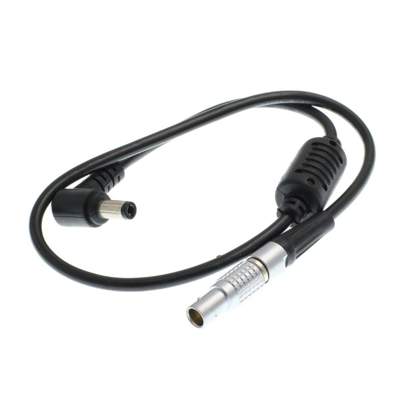 [Australia - AusPower] - Eonvic 2-Pin Male Teradek Bolt Power Cable Right Angle DC Jack 2.5mm Straight 2pin to Right Angle DC 