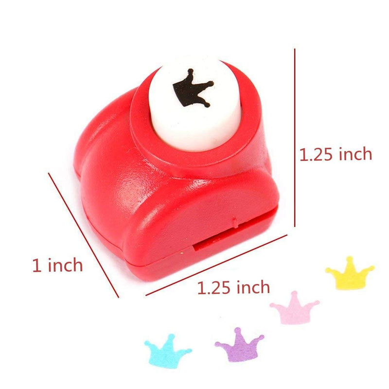 [Australia - AusPower] - LoveInUSA Punch Craft Set, 10 Pack Hole Punch Shapes Hole Punch Shape Scrapbooking Supplies Shapes Hole Punch Great for Crafting & Fun Projects Multicolored-2 