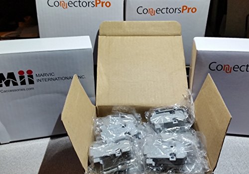 [Australia - AusPower] - 15-Pack Connectors Pro DB9 / HD15 Grey Plastic Hoods Short Screws for D-Sub 9P or HD 15P Connector 