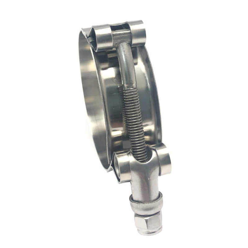 [Australia - AusPower] - ISPINNER 2 Pack 3 Inch Stainless Steel T-Bolt Hose Clamps, Clamp Range 83-91mm for 3" Hose ID, Pack of 2 3" Clamp Range 83-91mm (3.27" - 3.58") 