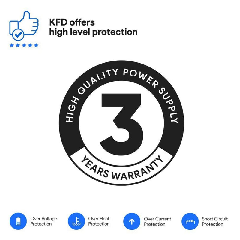 [Australia - AusPower] - KFD AC DC Adapter for Resmed S9 Series Res Med IPX1 CPAP Machine S9 H5i REF 36003 R360-760 DA-90A24 CPAP 36970 S9 Elite Machine S9 Escape Machines 24V 4A 96W Switching Power Supply Cord Charger 