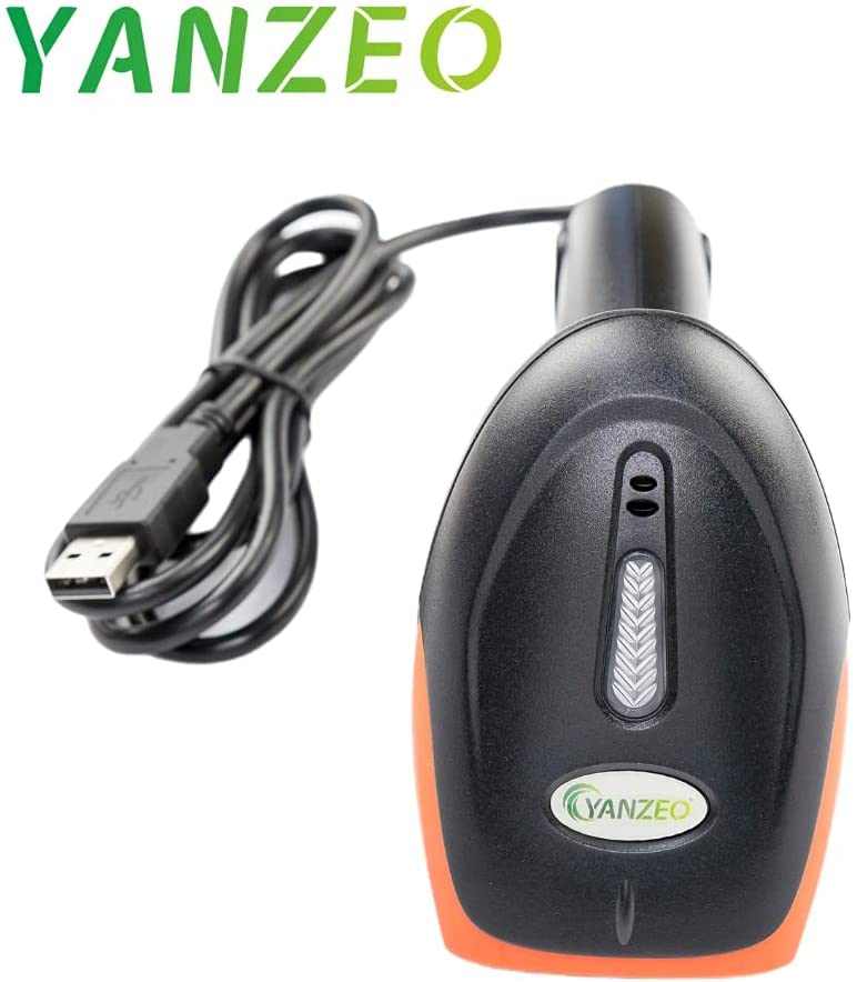 [Australia - AusPower] - Yanzeo L1100 Barcode Scanner 1D Handheld Wired Barcode Reader USB Laser Barcode Scanner POS Code Reader for Retails 