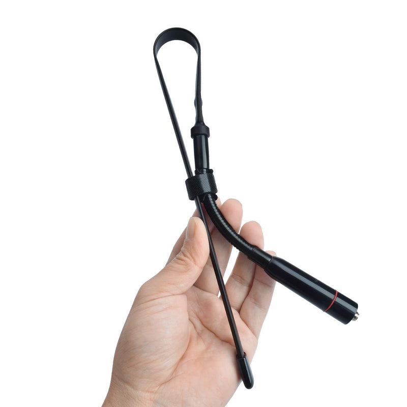 [Australia - AusPower] - TWAYRDIO SMA Female CS Tactical Antenna 18.7-inch Foldable 144/430MHz 2M/70CM Two-Way Radio Antenna for Baofeng UV-5R Series BF-888S GT-3 Kenwood Linton Radio 